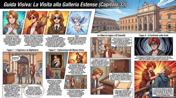 Copertina di XXXIII – Mai portare Nerone in visita alla Galleria Estense