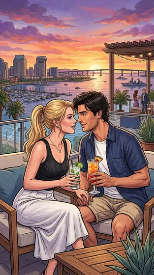 Copertina di In un hotel a San Diego