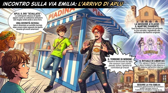 Copertina di XX - Aplu ci offre una piadina romagnola