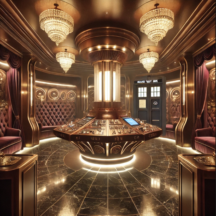 Era un TARDIS, o meglio, un TARDIO: la macchina spazio-temporale più bella dell'intero Omniverso
