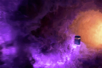 Oxford era sparita e al suo posto vi era un tunnel cosmico che emanava mille colori vorticanti e accesi