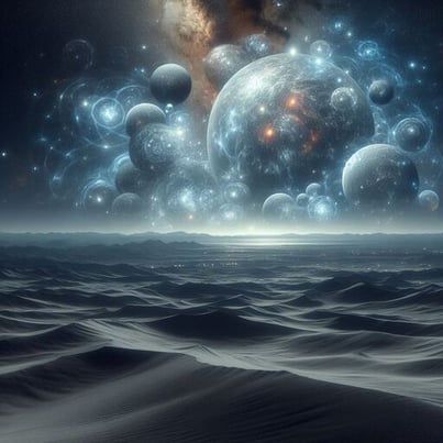 Rimessosi in piedi, tornò ad ammirare le maestose sfere sospese nel cielo