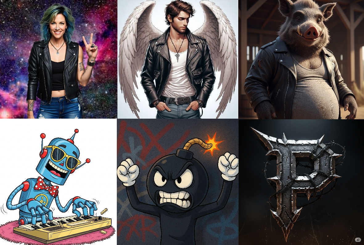 La seconda ipotesi era quella giusta: non erano caricature