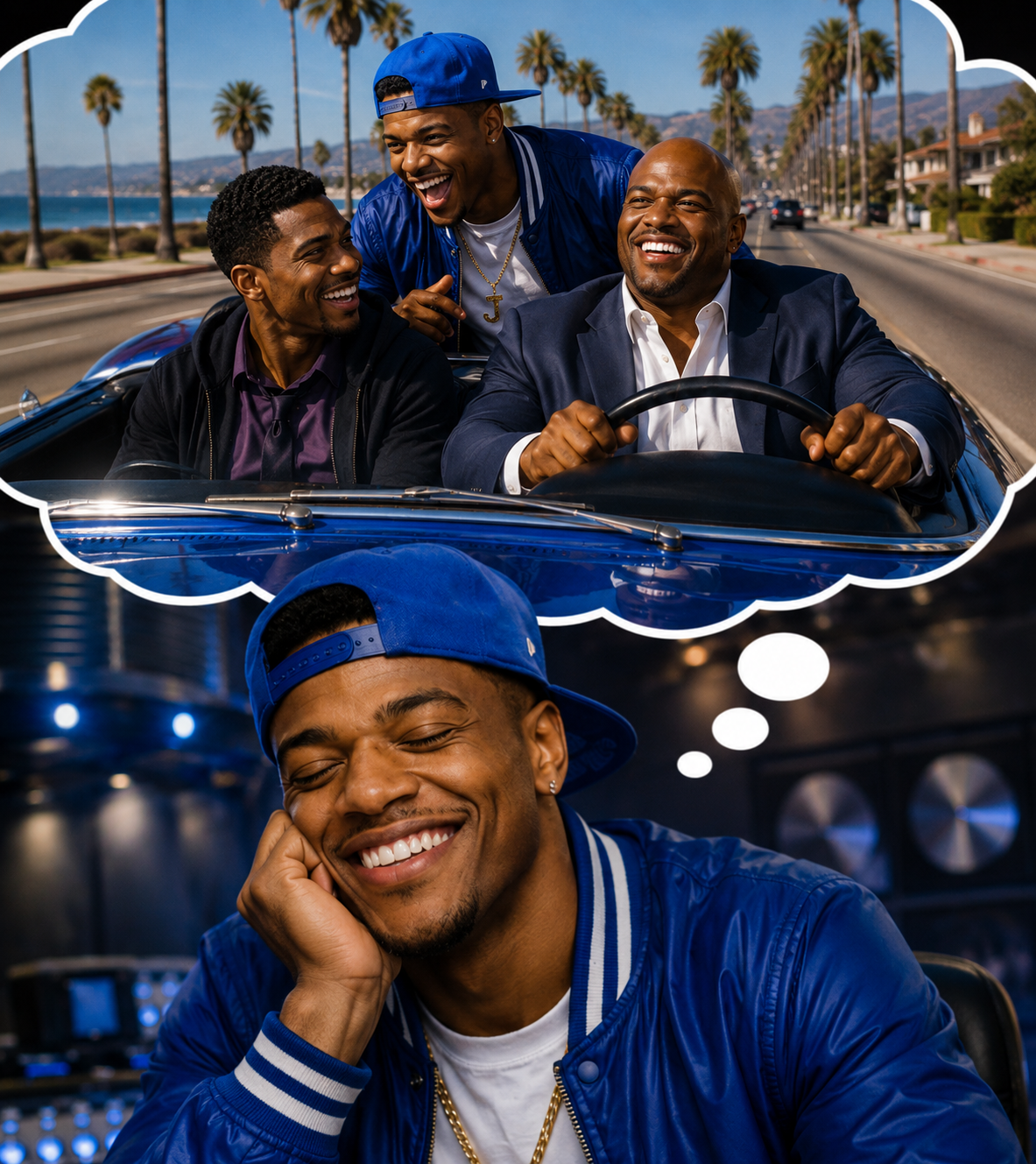 << Yo, senza offesa, ma in questo momento vorrei essere con Big Uncle e Big Brother! >>In quel momento J stava vivendo un filmino mentale dove lui, Skeeta e Thomas erano in una decappottabile blu diretti in California, musica a palla e loro tre ch...