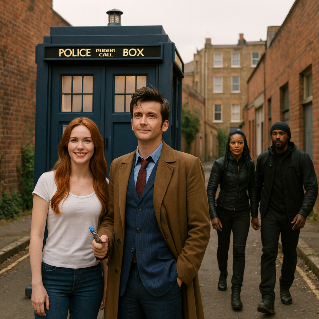<< Martha Jones! >> urlò il Dottore, per poi guardare confuso e allarmato l'altro