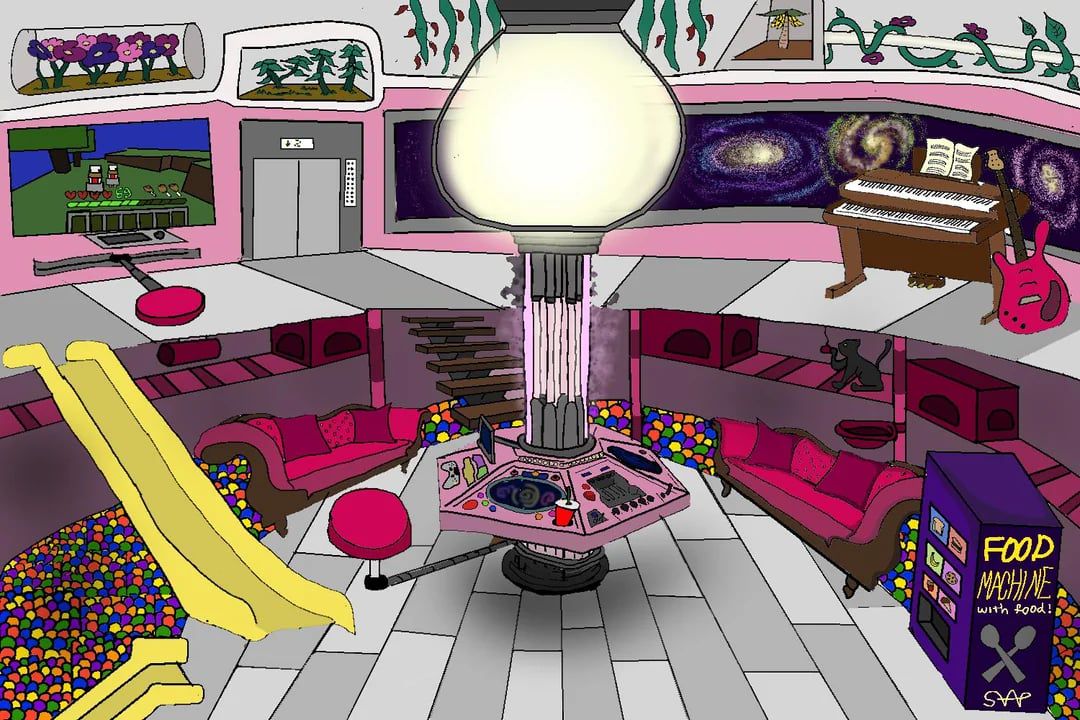 I due stavano ballando come due cretini attorno alla console esagonale e rosa del suo TARDIS